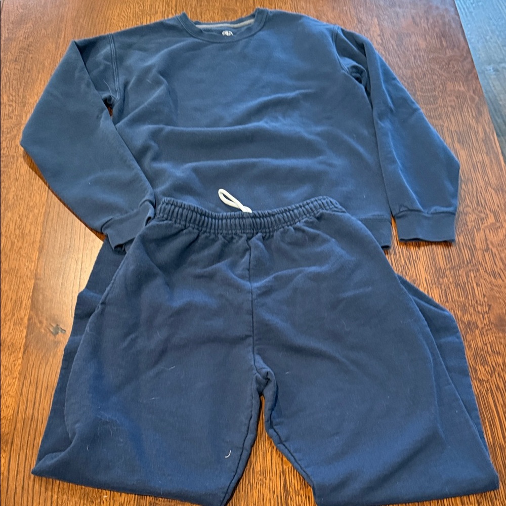 Men’s Navy Blue Sweatpants & sweatshirt